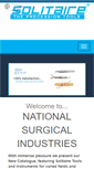 Mobile Screenshot of nationalsurgicals.com